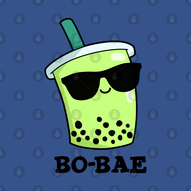 Disover Bo-bae Cute Boba Tea Pun - Boba Pun - T-Shirt