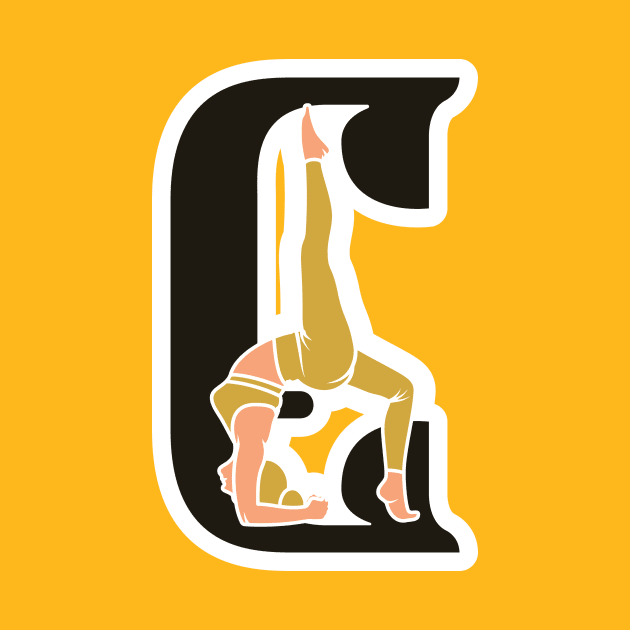 Sports yoga women in letter E vector design. Alphabet letter icon concept. Sports young women doing yoga exercises with letter E logo design. by AlviStudio