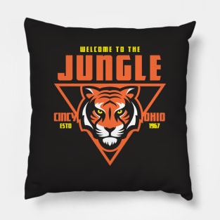 Cincinnati Bengals 2022 Super Bowl! Welcome to The Jungle Pillow