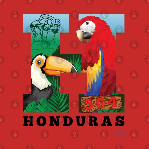 Honduras 504 H Guacamaya 001-04 by CA~5