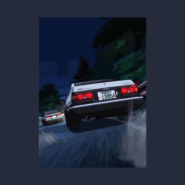 initial D by store of art