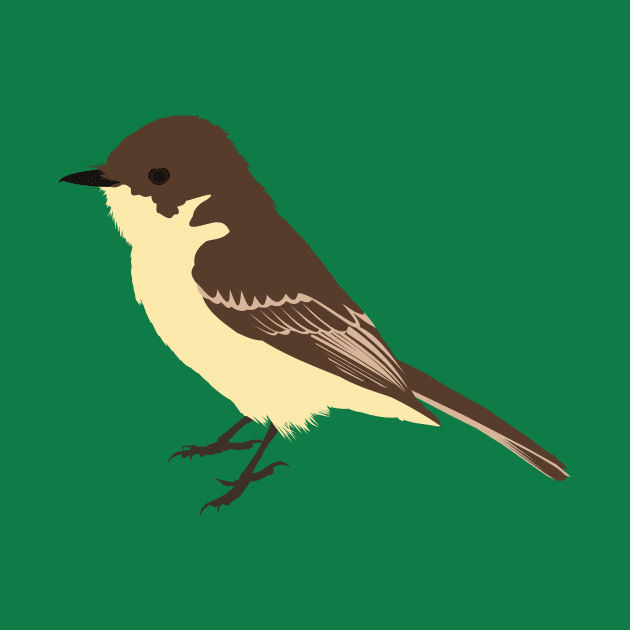 Eastern phoebe by stargatedalek