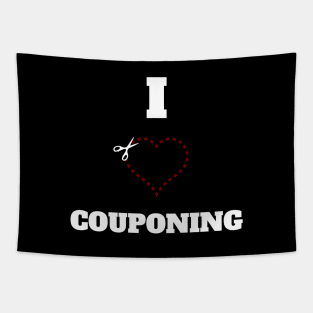 I Love Couponing Tapestry