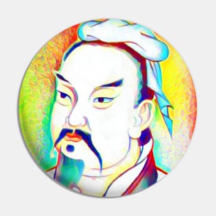 Sun Tzu Colourful Portrait | Sun Tzu Artwork 11 Pin