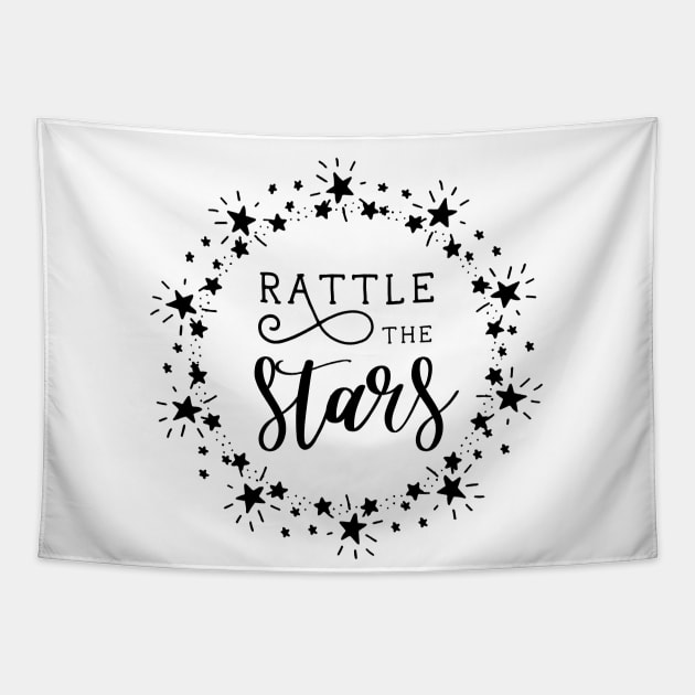 Rattle The Stars Tapestry by kimcarlika