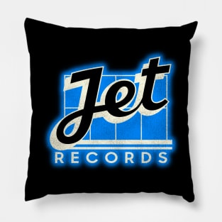 JET RECORDS // 70s/80s Defunct Music Label Pillow