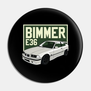 Bimmer E36 Drifting Cars Pin