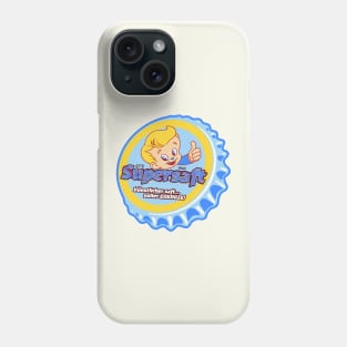 Retro Vintage Supersaft Soda Bottlecap Phone Case