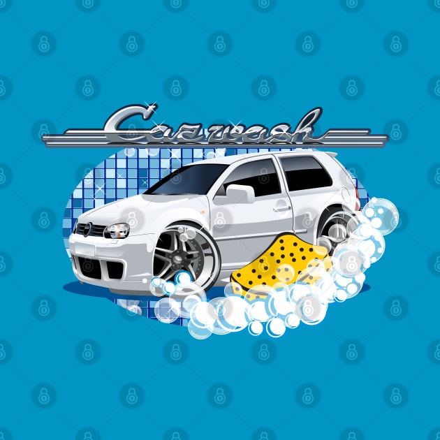 cartoon car wash by Mechanik