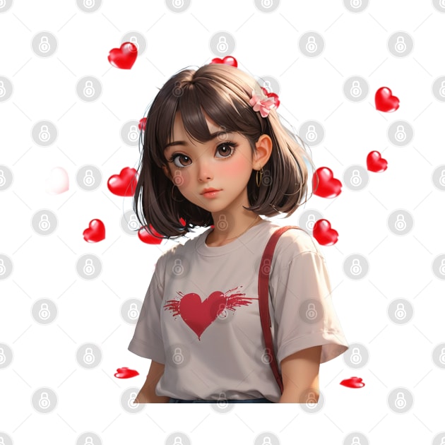 A Girls Love by Phanomenal tees 