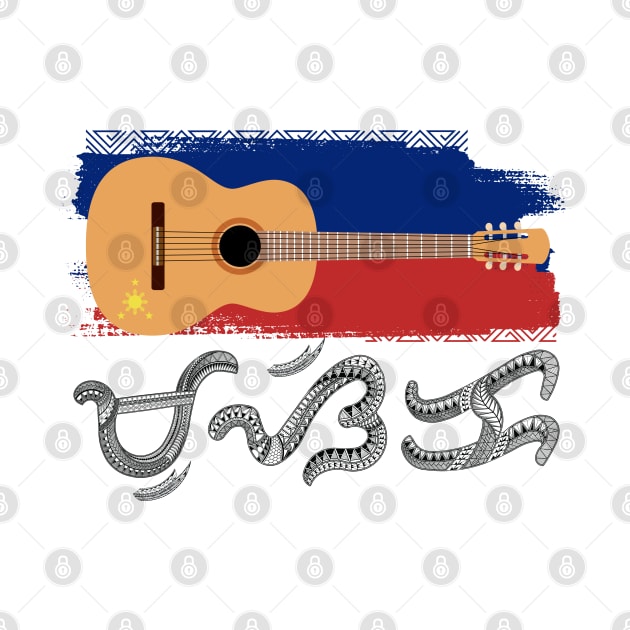 Baybayin word Musika (Music) by Pirma Pinas