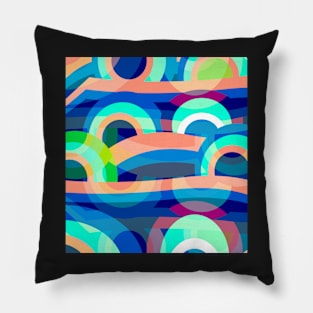 Marine abstraction Pillow