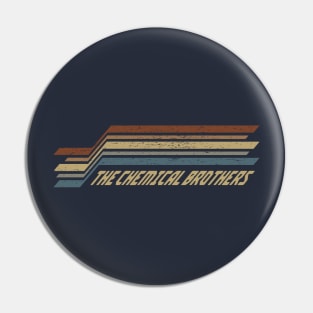 The Chemical Brothers Stripes Pin