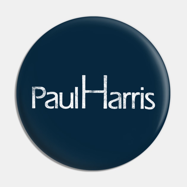 Paul Harris Pin by Turboglyde