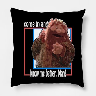 Christmas Carol- Know Me Better Man Pillow