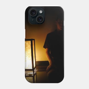 Dark and warm represent loneliness with joy Phone Case