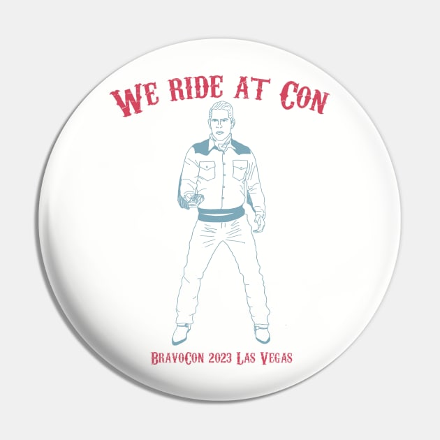 BravoCon "We Ride at Con!" - Andy Cohen Pin by Besties by Bravo