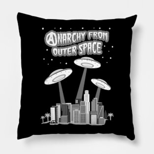 Anarchy From Outer Space Pillow