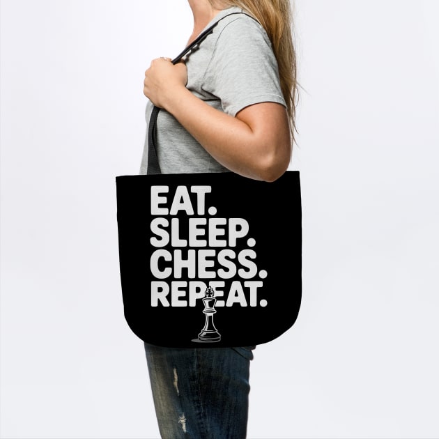 Eat. Sleep. Chess. Repeat. by Frank Ring