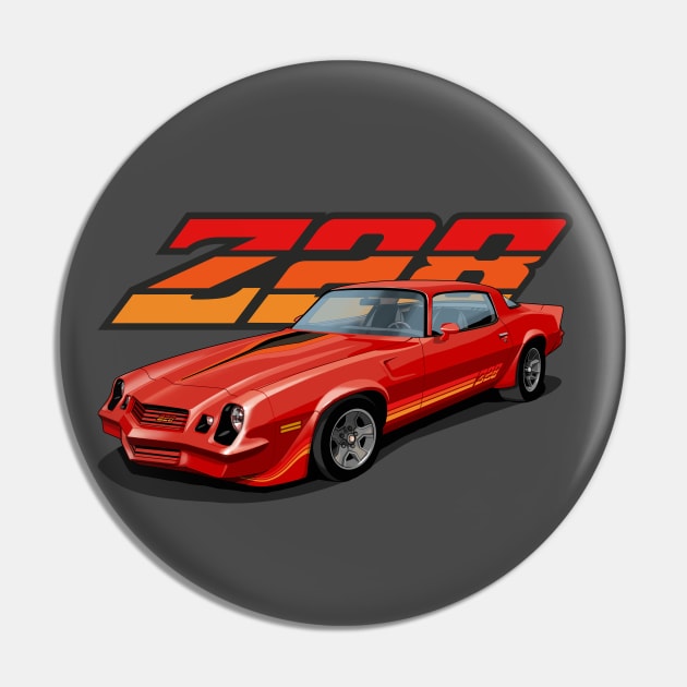 1981 Chevrolet Camaro Z28 in red Pin by candcretro