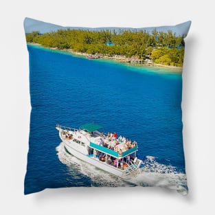 Ship on the Sea Pillow