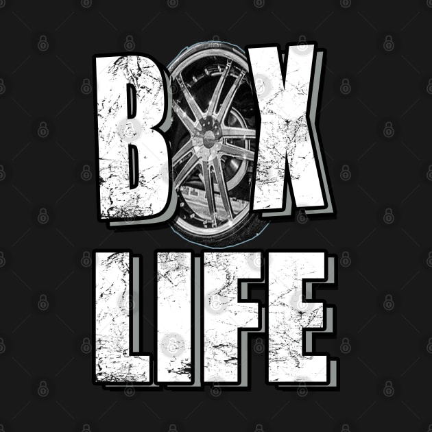 Box Life White by Black Ice Design