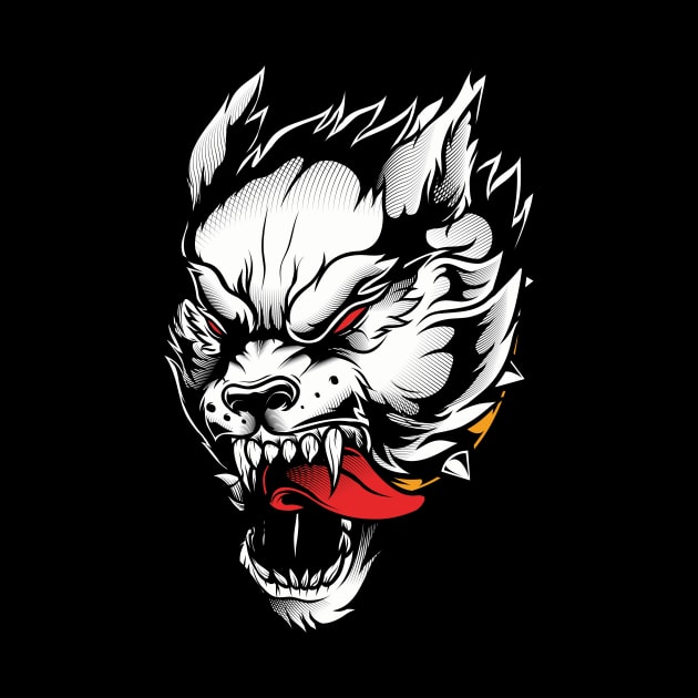 Fierce Slashing Werewolf Monster by BakaOutfit