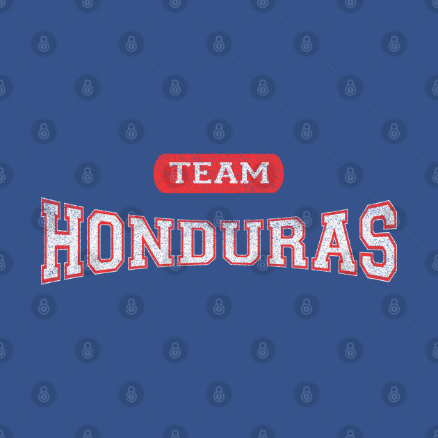 Disover Classic Hondurans TEAM Honduras Distressed - Team Honduras - T-Shirt