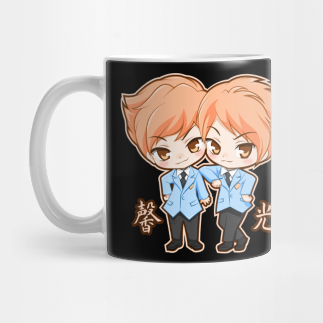 Chibi Hikaru Kaoru Hitachiin Ouran Host - Ouran High School Host Club - Mug  | TeePublic