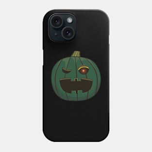 Green Pumpkin Halloween Phone Case