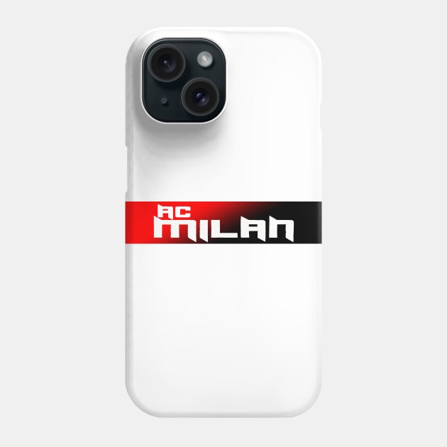 Ac Milan Phone Case by Medo Creations