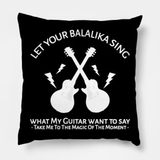 Guitar Lovers Pillow