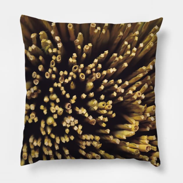 Cut straw nature Pillow by Pacesyte