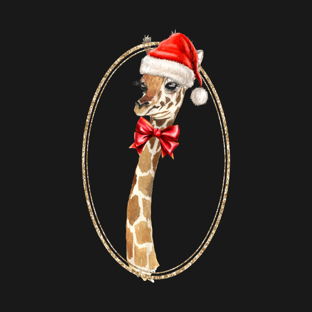 Discover Christmas Giraffe - Christmas Giraffe - T-Shirt