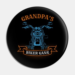 Grandpa's Biker Gang Father's Day Pin