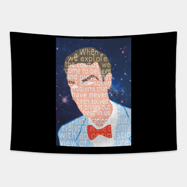 Bill Nye S Thoughts On Space Exploration Bill Nye Gobelin Teepublic Pl