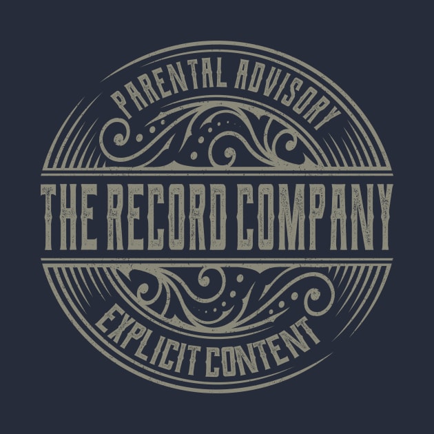 The Record Company Vintage Ornament by irbey