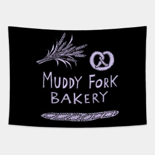 Muddy Fork Bakery in purple Tapestry