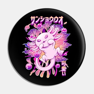 Kawai salamander Pin