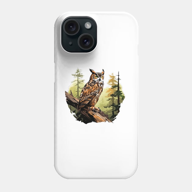 Hoot Owl Phone Case by zooleisurelife