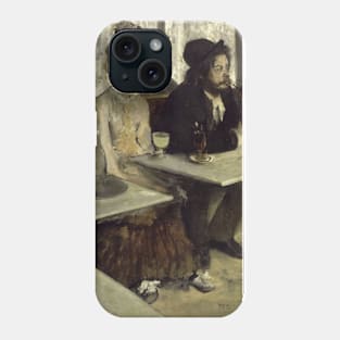 In a Cafe by Edgar Degas Phone Case