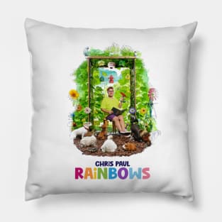 Chris Paul Rainbows Pillow