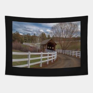 Covered Bridge Tapestry