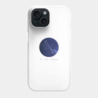 Circinus Constellation Phone Case