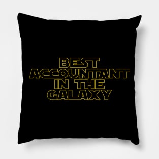 Best Accountant in the Galaxy Pillow