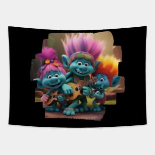 Trolls Band Together Tapestry