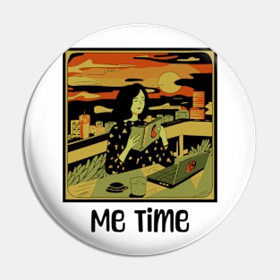 Me Time Pin