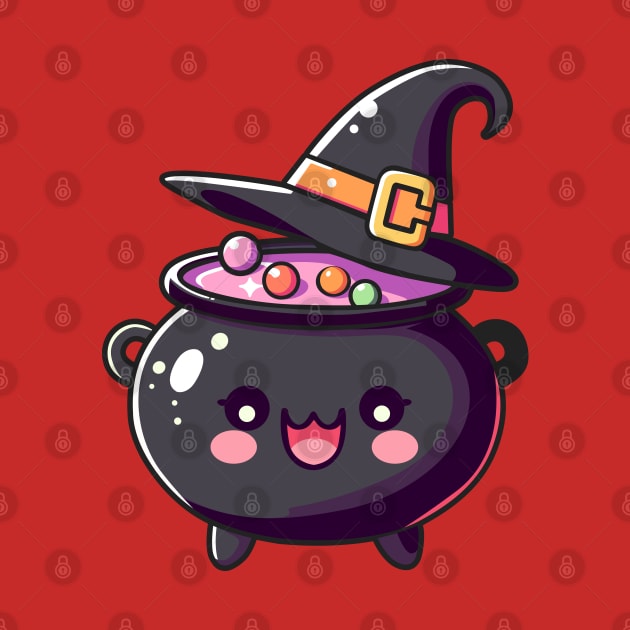 Cute Witch Cauldron by Arief Uchiha