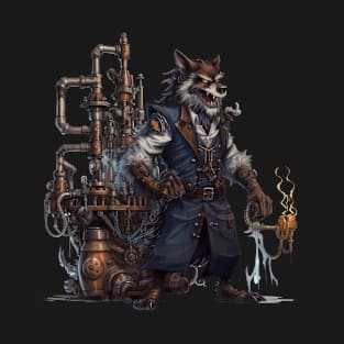 The Howling Artificer - Maker of Monstrous Machines T-Shirt