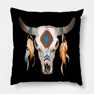 Boho Skull shirt Pillow